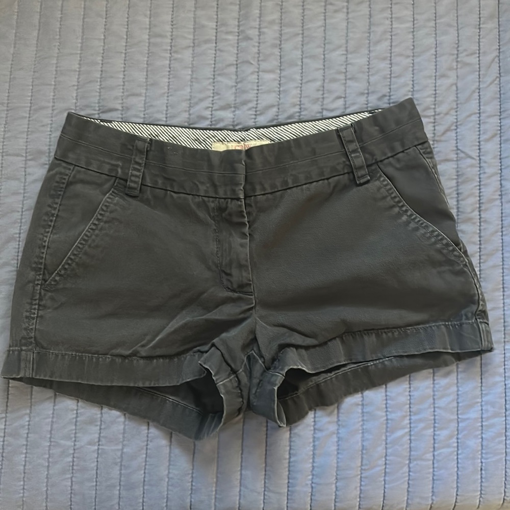 J.Crew Navy Blue Chino Shorts